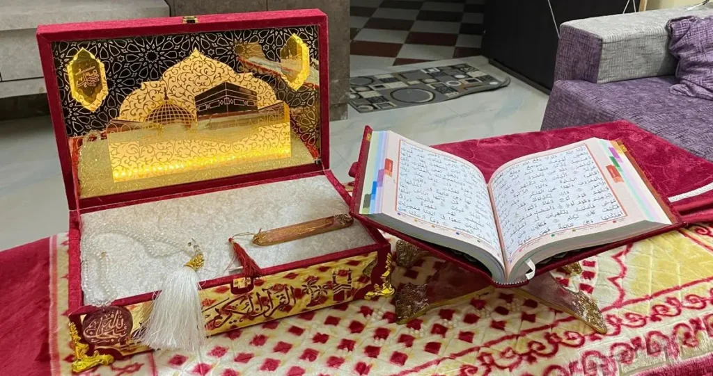 resin quran box
